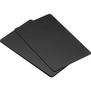 Ntag213 nxp kartvizit boy nfc kart – siyah ürün görseli